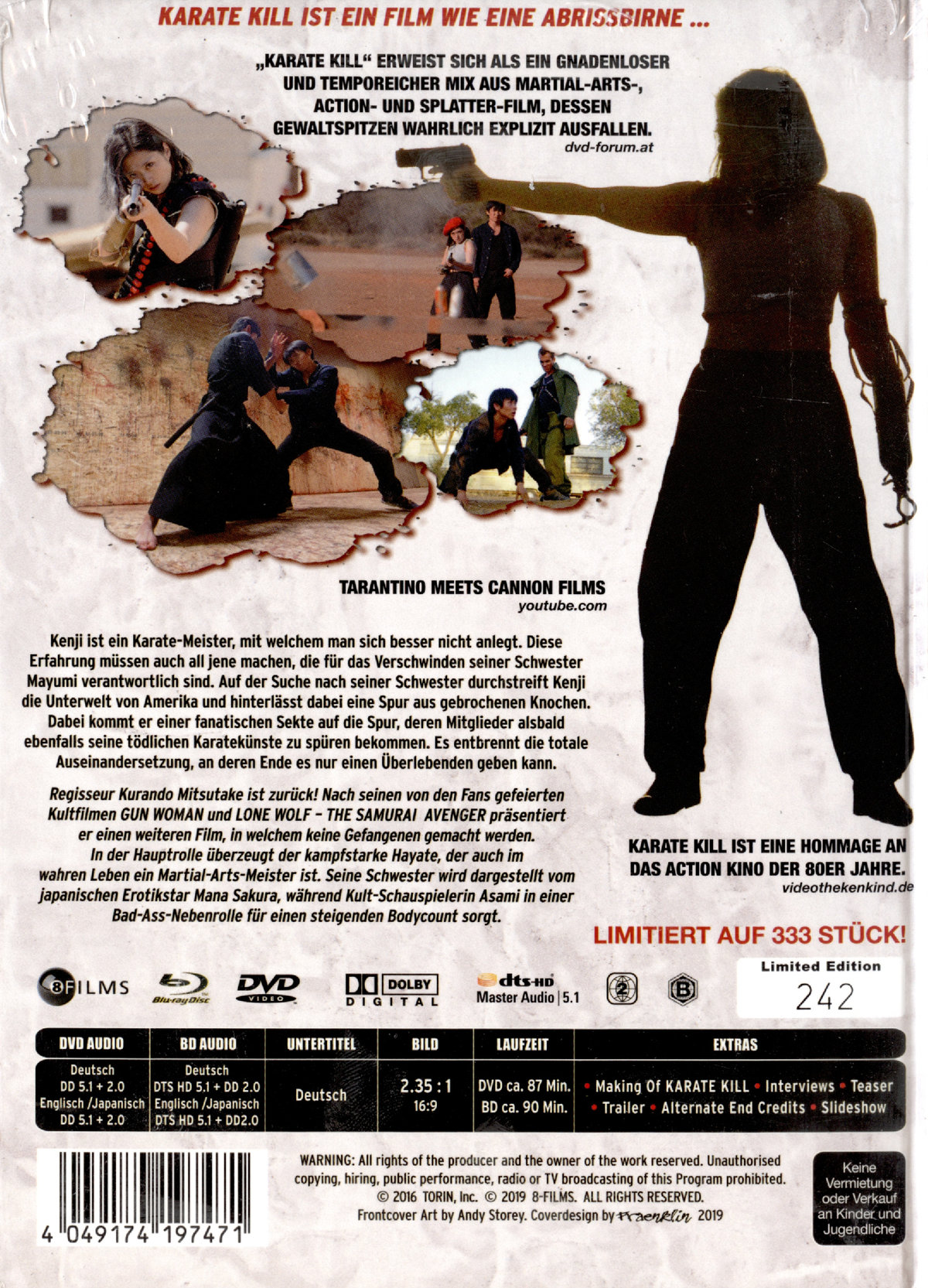 Karate Kill - Uncut Mediabook Edition (DVD+blu-ray) (C)