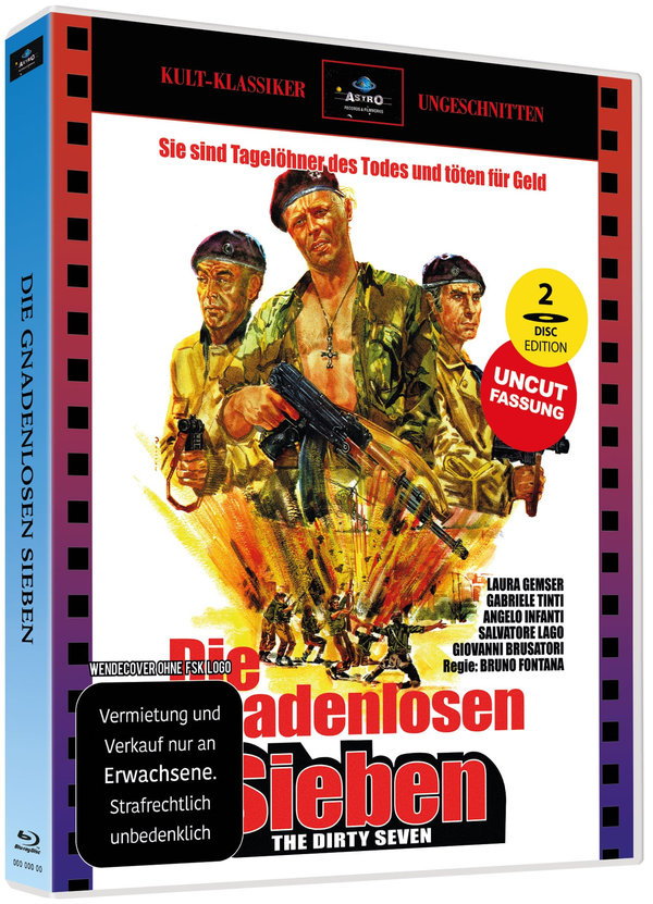 Die gnadenlosen Sieben - Uncut Edition  (DVD+blu-ray) (1)