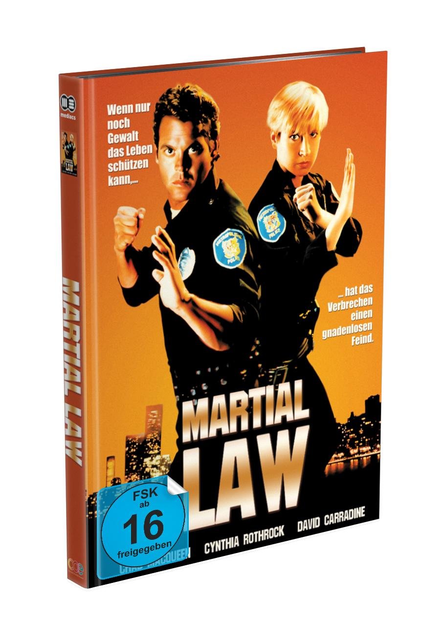 Martial Law - Uncut Mediabook Edition (DVD+blu-ray+4K Ultra HD) (B)