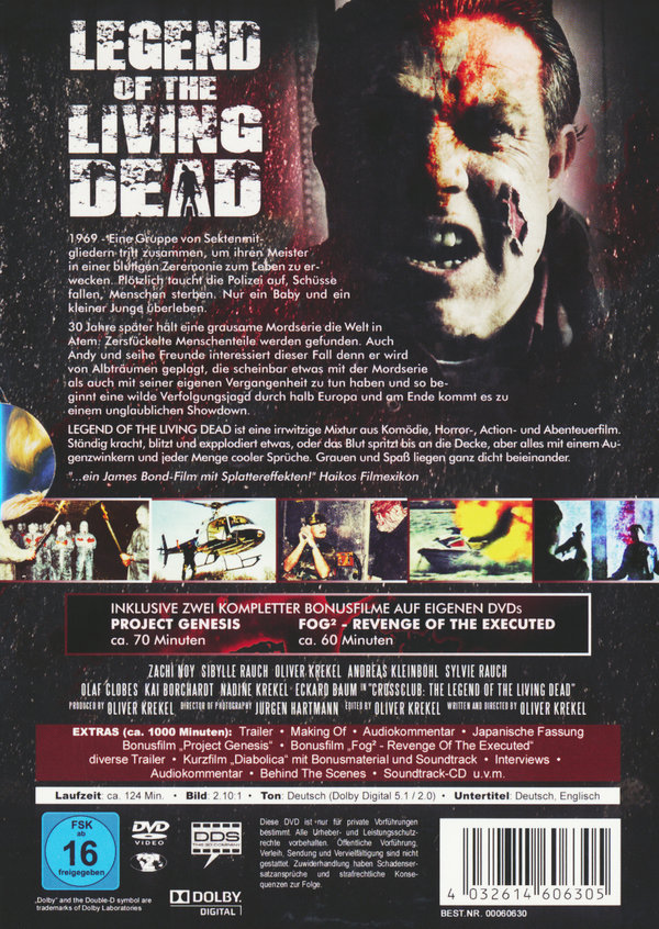 Legend of the Living Dead  [SE] [CE] [5 DVDs] (+ CD)  (DVD)