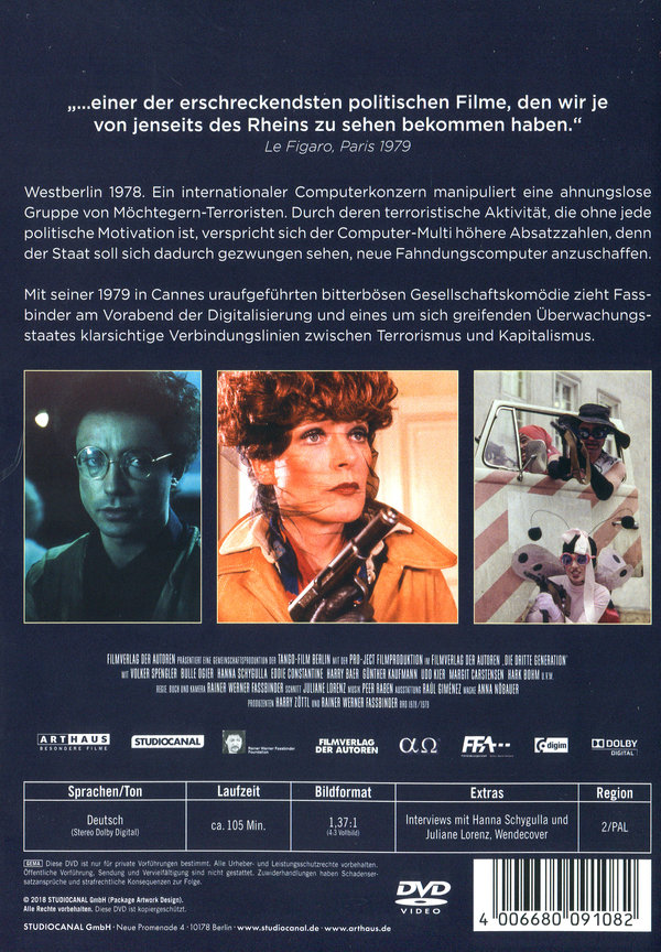 Dritte Generation, Die - Digital Remastered