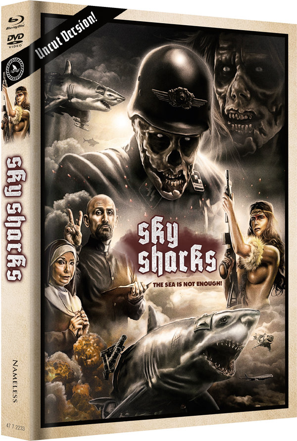 Sky Sharks - Uncut Mediabook Edition (DVD+blu-ray) (C)