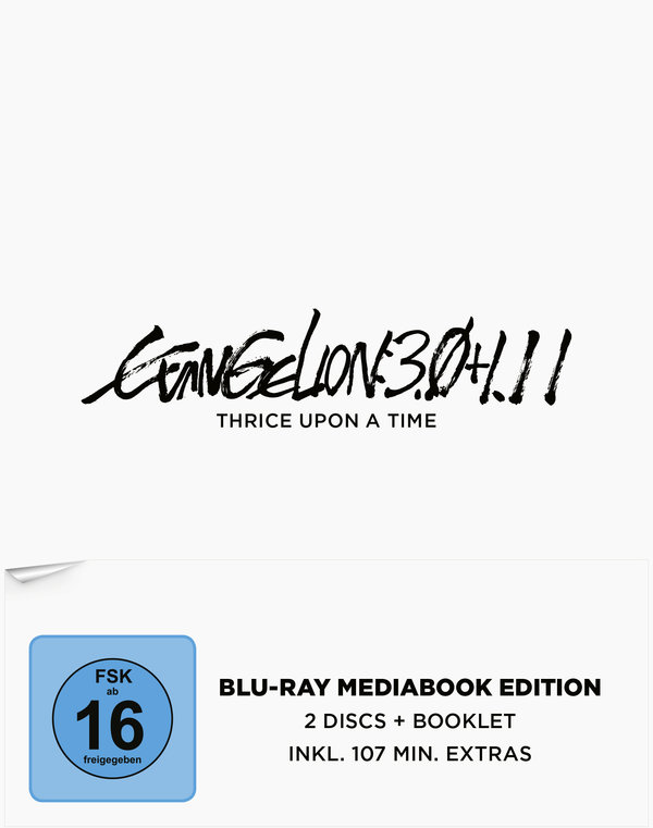 Evangelion: 3.0+1.11 Thrice Upon a Time - Uncut Mediabook Edition (blu-ray)