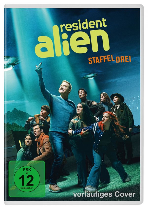 Resident Alien: Staffel Drei  [4 DVDs]  (DVD)