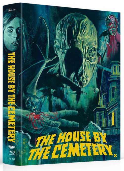 Haus an der Friedhofmauer, Das - Uncut Mediabook Edition  (4K Ultra HD+blu-ray) (D)
