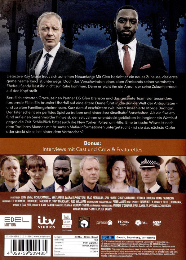 Grace - Staffel 3  [2 DVDs]  (DVD)