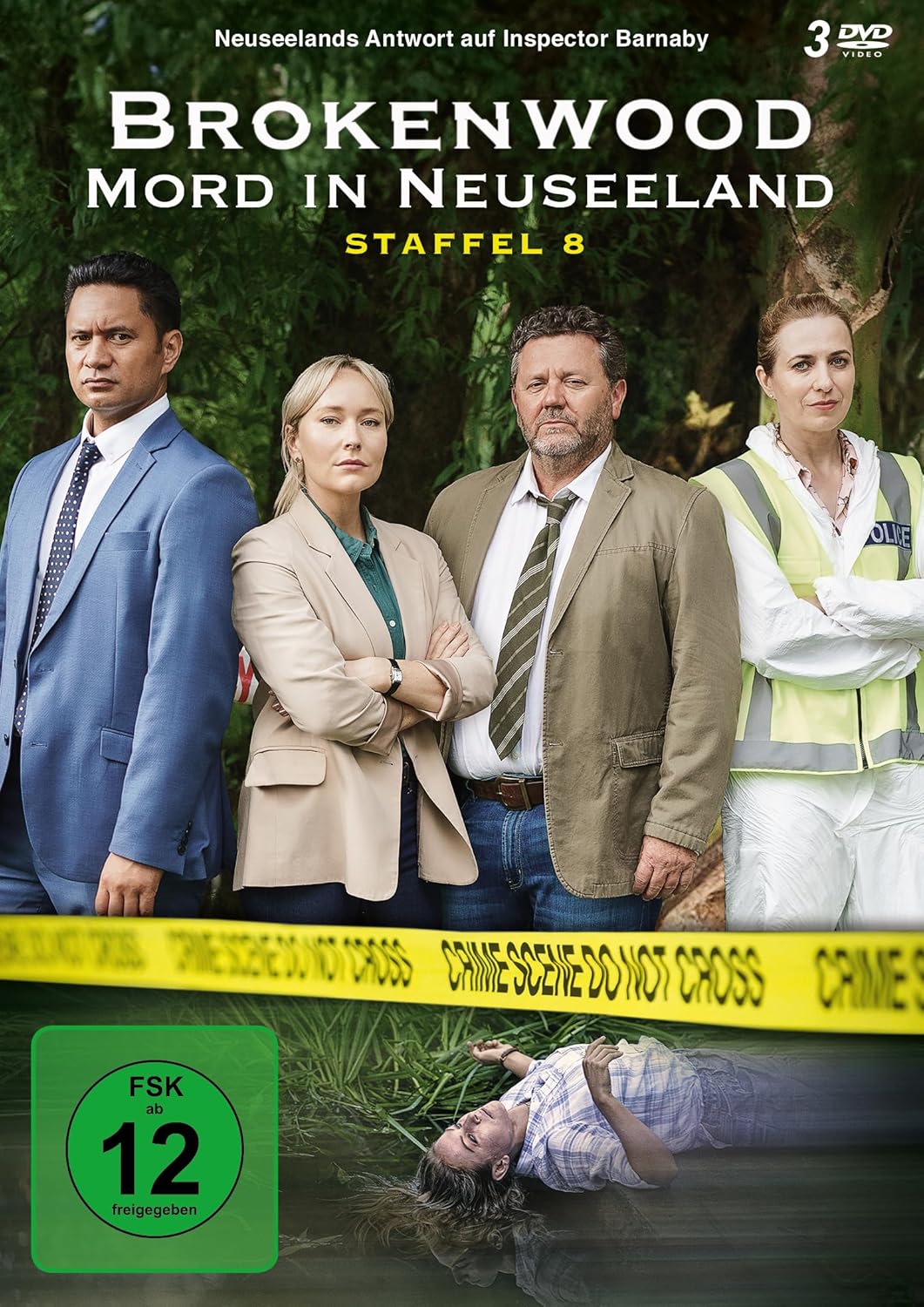 Brokenwood - Mord in Neuseeland - Staffel 8  [3 DVDs]  (DVD)