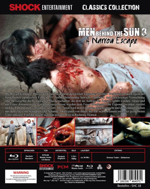 Men behind the Sun 3 - Uncut Edition  (blu-ray)