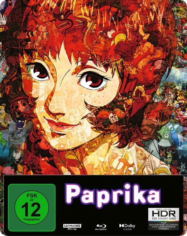 Paprika - Steelbook  (4K Ultra HD) (+ Blu-ray)  (Blu-ray 4K Ultra HD)
