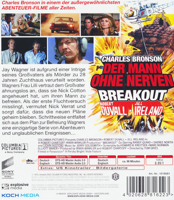 Mann ohne Nerven, Der (blu-ray)