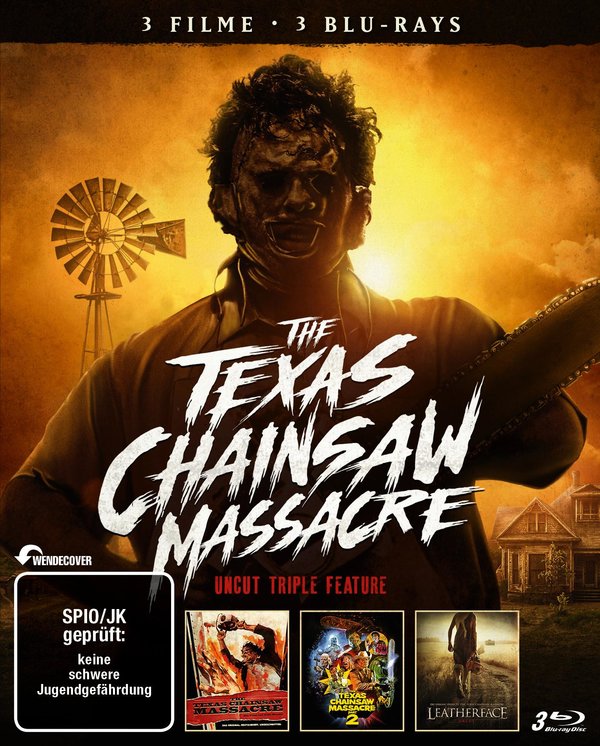 Texas Chainsaw Massacre, The - Uncut Triple Feature (blu-ray)