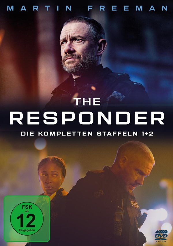 The Responder - Staffel 1+2 Boxset (mit Emmy-Gewinner Martin Freeman)  [4 DVDs]  (DVD)