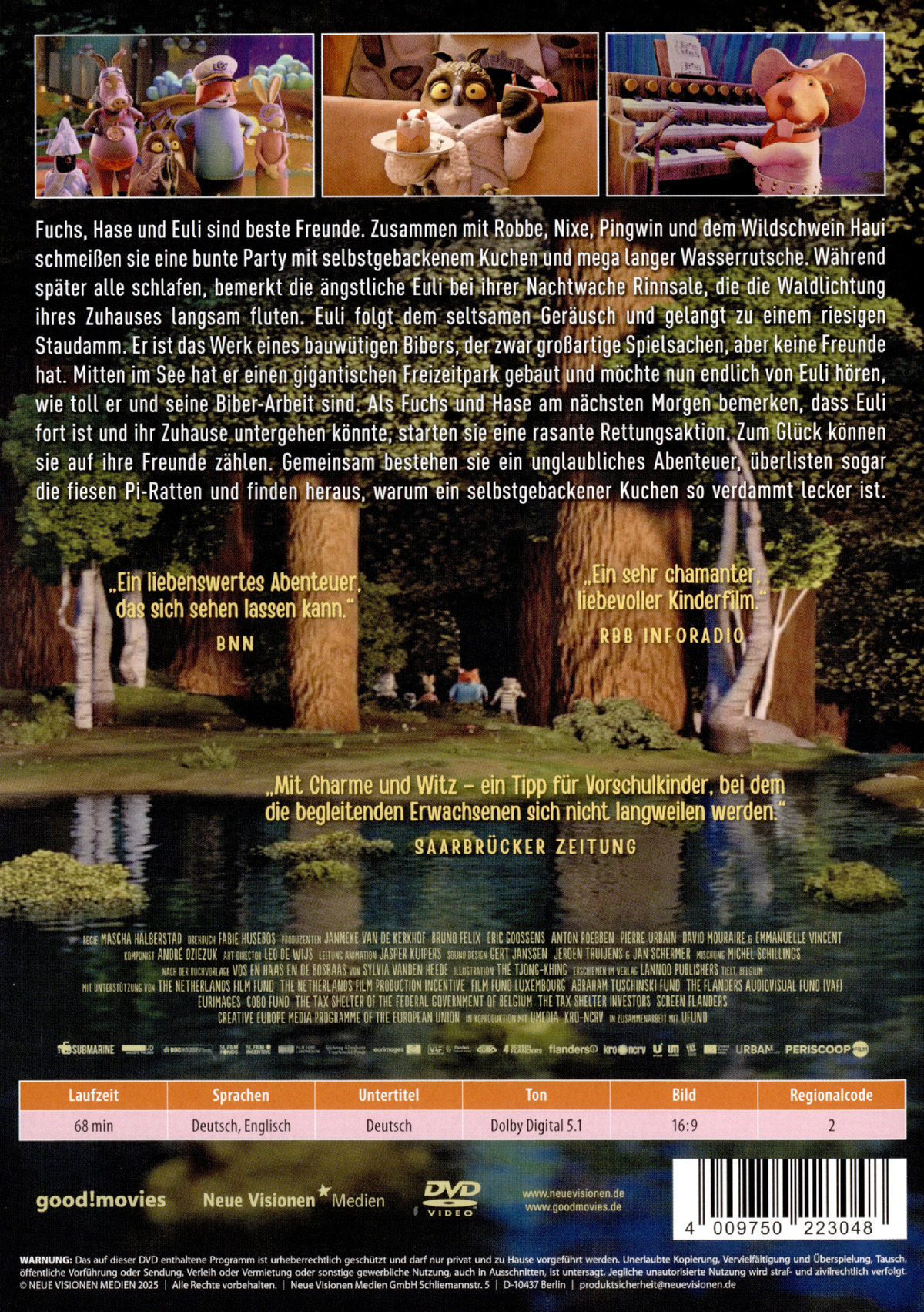 Fuchs und Hase retten den Wald  (DVD)