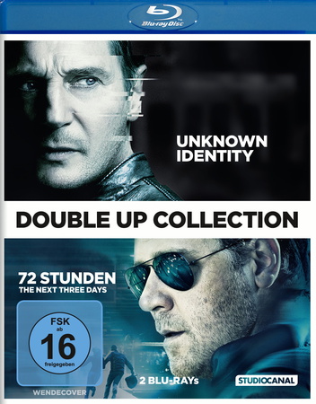 Unknown Identity / 72 Stunden - The Next Three Days (blu-ray)