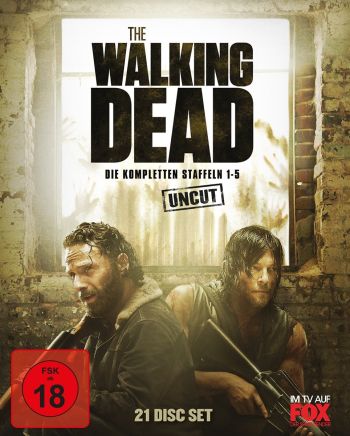 Walking Dead, The - Staffel 1-5 - Uncut (blu-ray)