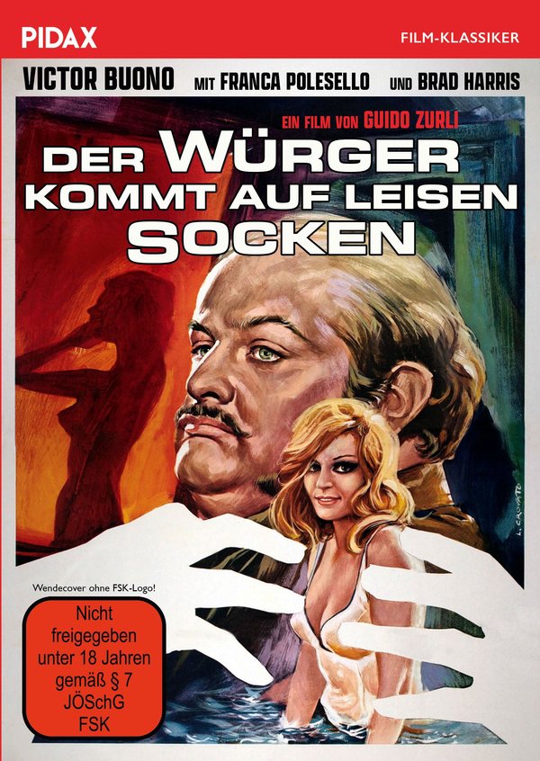 Der Würger kommt auf leisen Socken / Makaberer Serienkiller-Thriller mit Starbesetzung (Pidax Film-Klassiker)  (DVD)