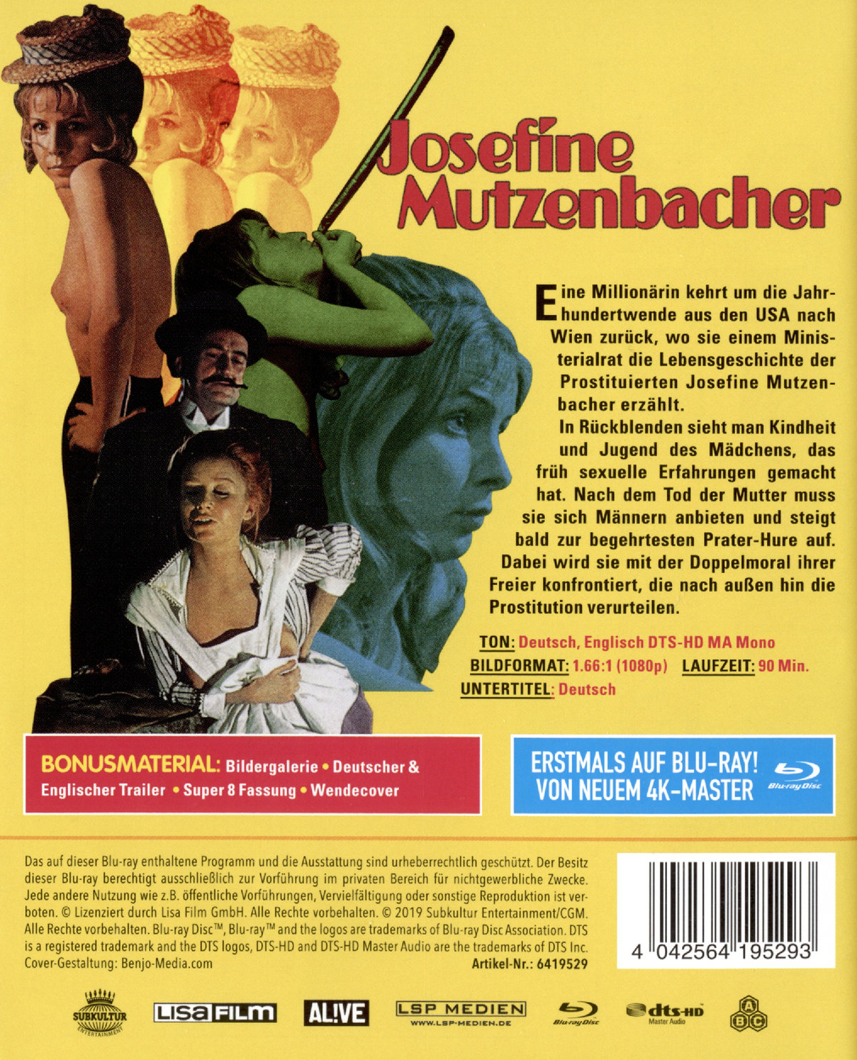 Josefine Mutzenbacher - Uncut Edition (blu-ray)