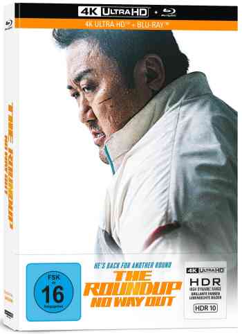 Roundup, The: No Way Out - Uncut Mediabook Edition  (4K Ultra HD+blu-ray)