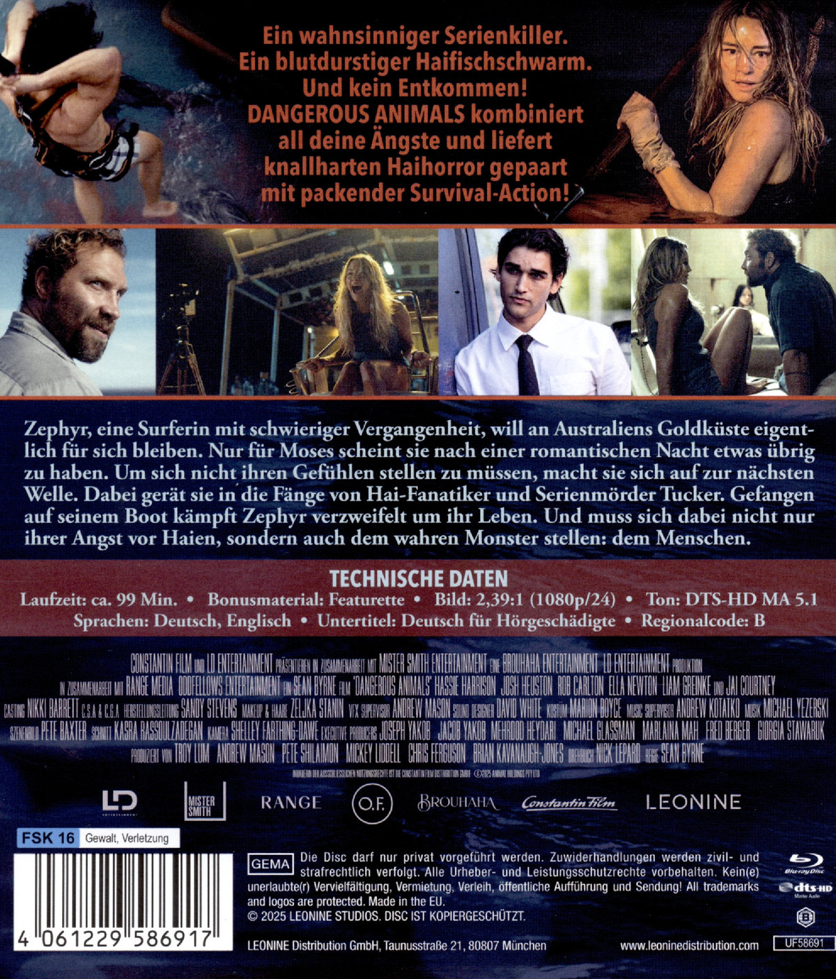 Dangerous Animals  (Blu-ray Disc)