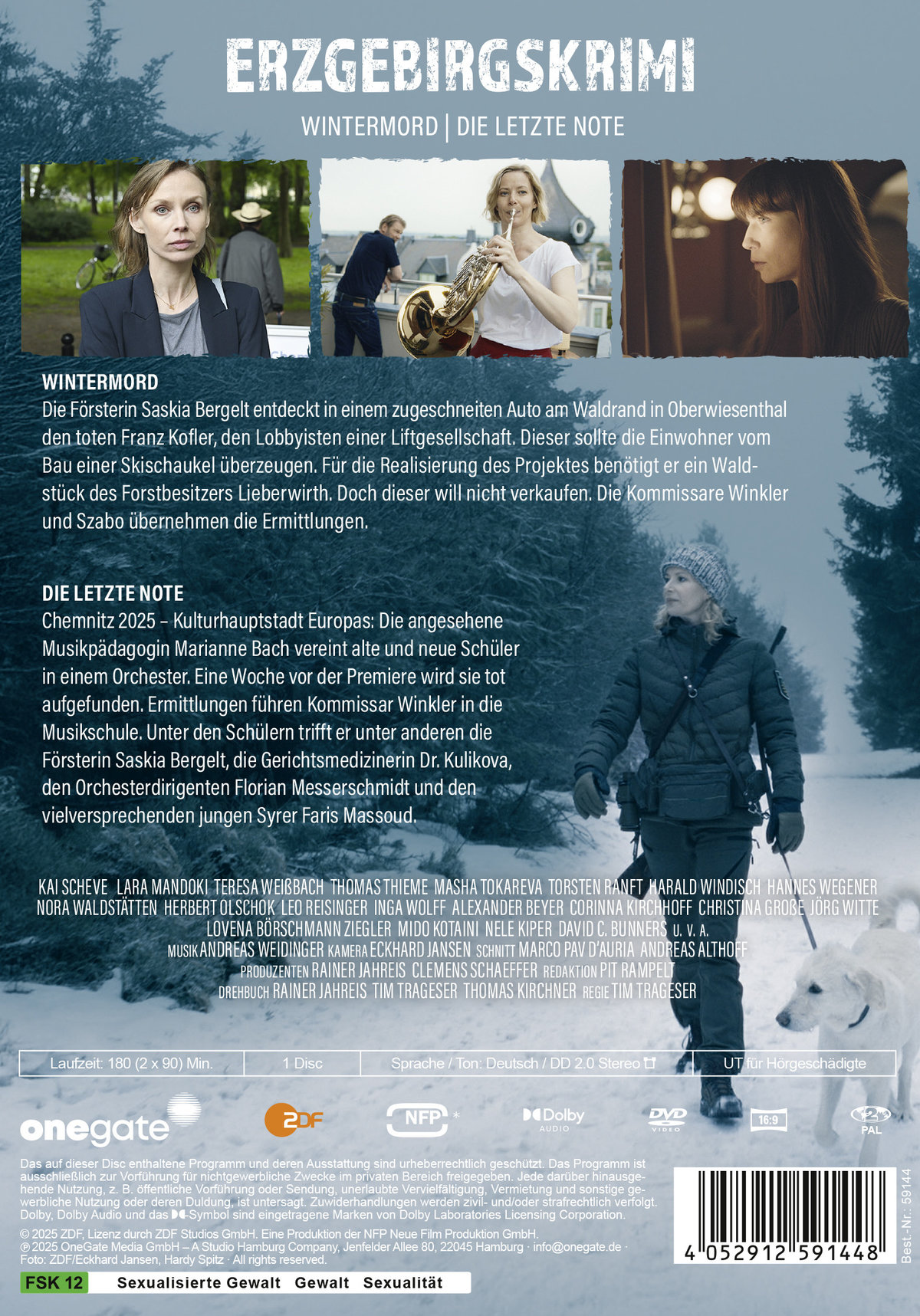 Erzgebirgskrimi: Wintermond / Die letzte Note  (DVD)