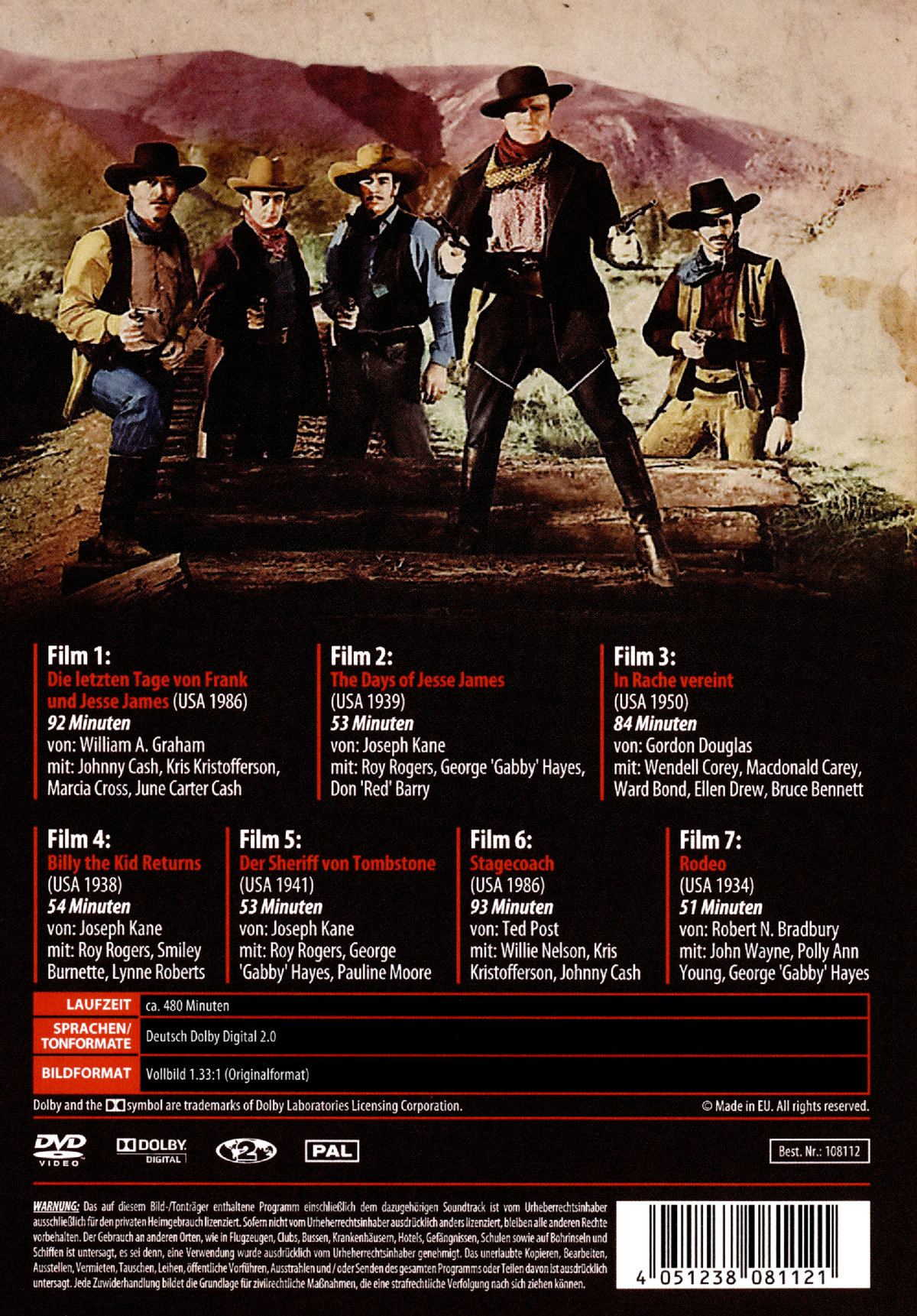 Jesse James & Billy the Kid Box  [2 DVDs]  (DVD)
