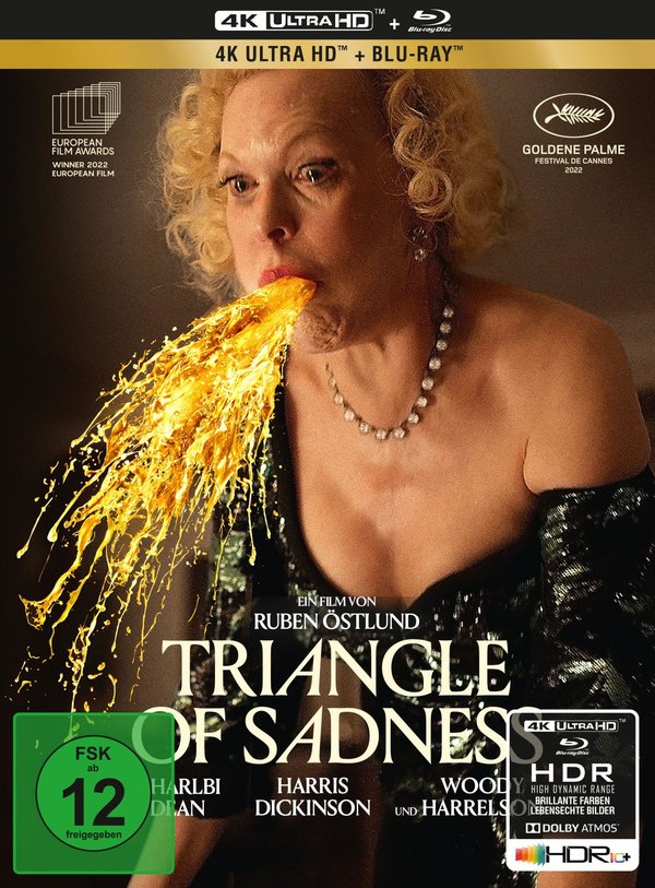 Triangle of Sadness - Uncut Mediabook Edition (4K Ultra HD+blu-ray)