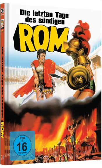 Letzten Tage des sündigen Rom, Die - Uncut Mediabook Edition (DVD+blu-ray) (D)