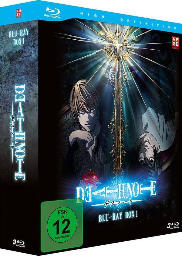 Death Note - Blu-ray-Box 1 (Episode 01-18) [3 BRs]  (Blu-ray Disc)