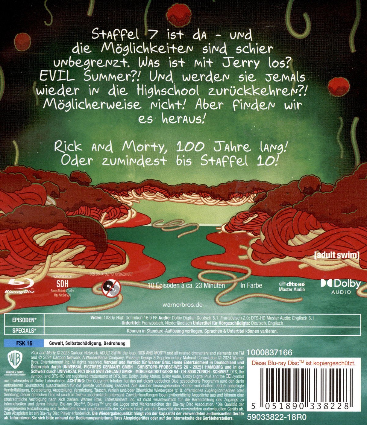 Rick And Morty: Staffel 7  (Blu-ray Disc)