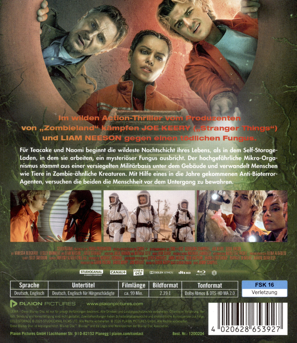 Cold Storage  (Blu-ray Disc)