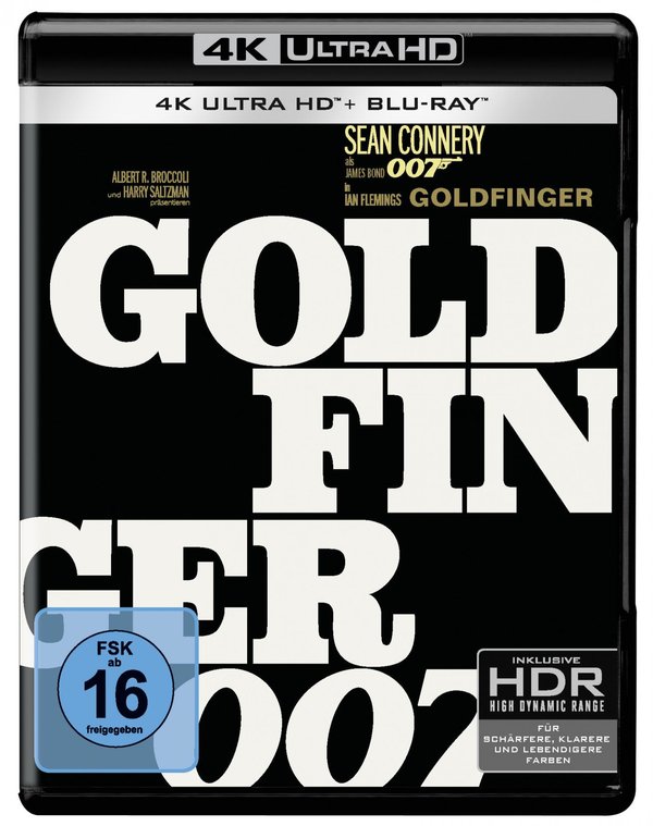 James Bond - Goldfinger  (4K Ultra HD) + (Blu-ray)