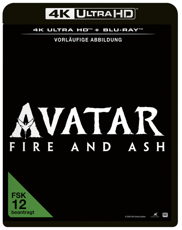 Avatar - Fire and Ash  (4K Ultra HD) (+ Blu-ray) (+ Bonus-Blu-ray)