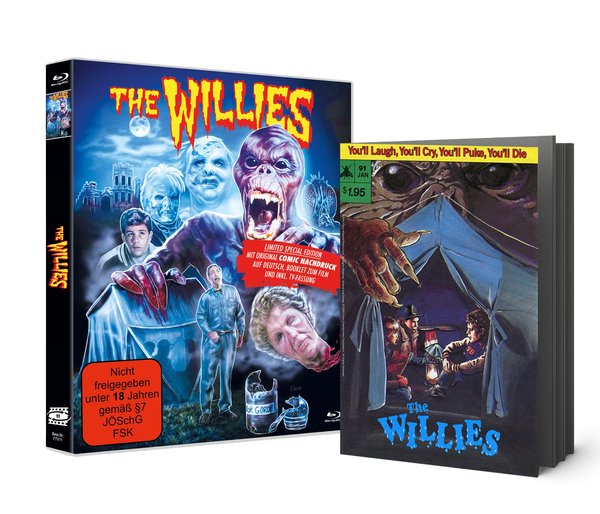 THE WILLIES - Cover B - Limited Special Edition (inkl. Comic Nachdruck) - FROM THE VAULT #11  (Blu-ray Disc)