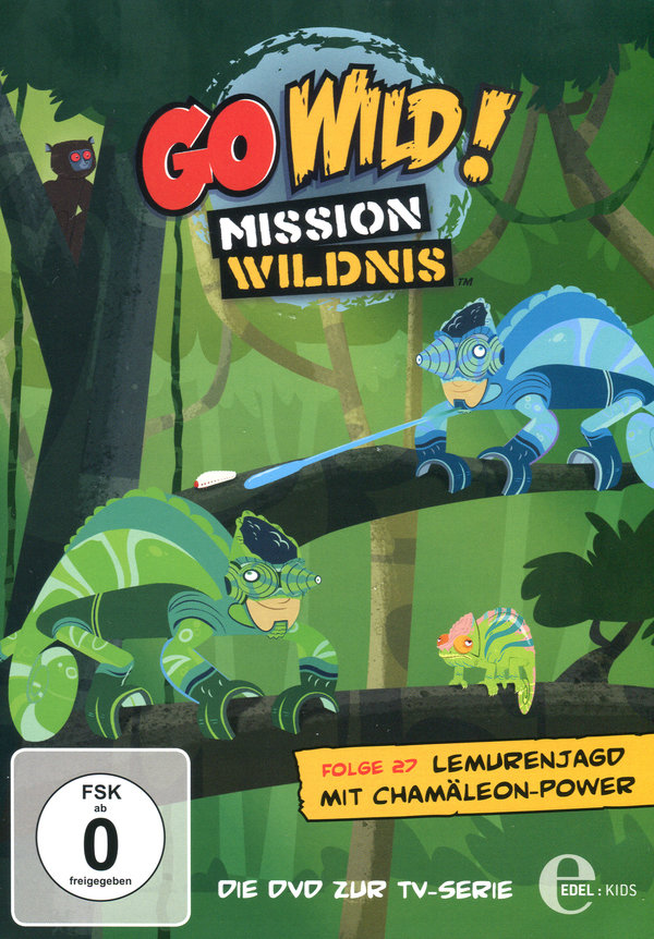Go Wild! - Mission Wildnis - Folge 27: Lemurenjagd mit Chamäleon-Power - Die DVD zur TV-Serie  (DVD)