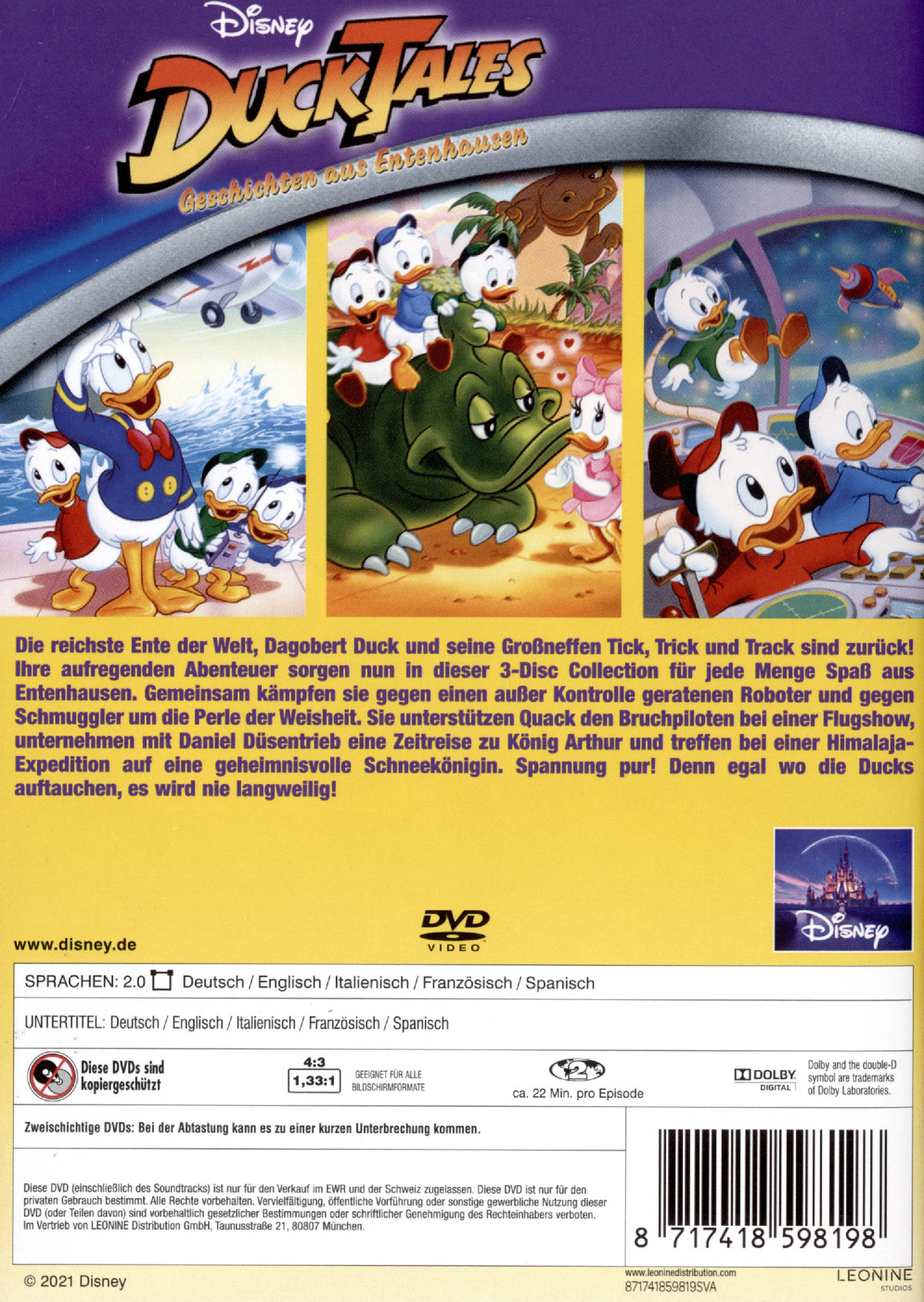 Ducktales - Geschichten aus Entenhausen Collection 1  [3 DVDs]  (DVD)