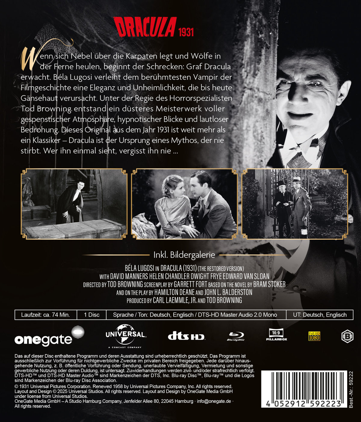 Dracula (1931)  (Blu-ray Disc)