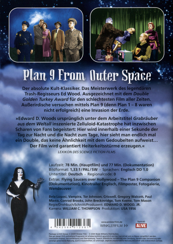 Plan 9 From Outer Space  (OmU)  (DVD)