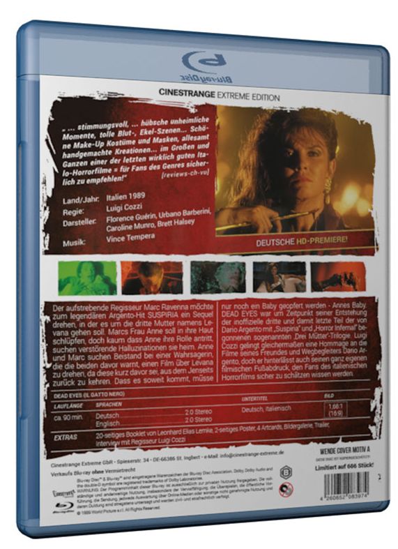 Dead Eyes - Uncut Edition  (blu-ray)