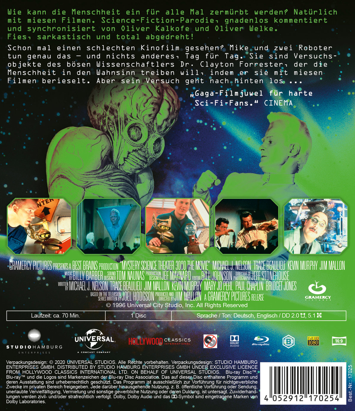 Mystery Science Theatre 3000: The Movie (blu-ray)