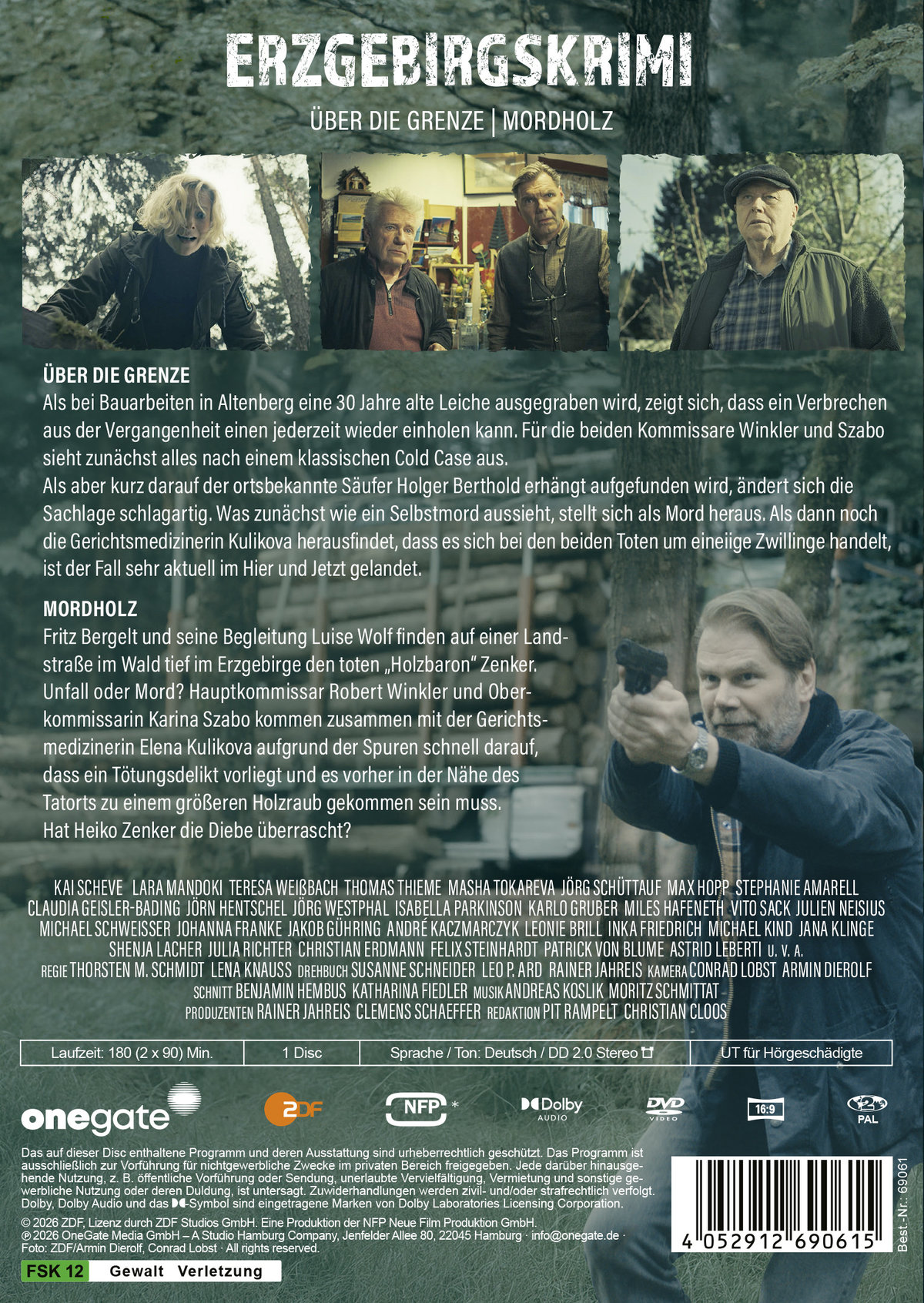 Erzgebirgskrimi: Über die Grenze / Mordholz  (DVD)