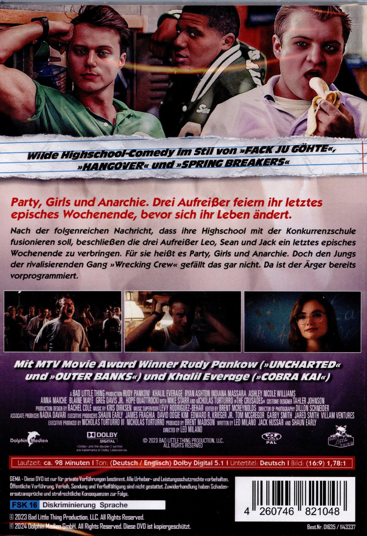 Highschool Animals - Die Aufreißer von der ersten Bank  (DVD)