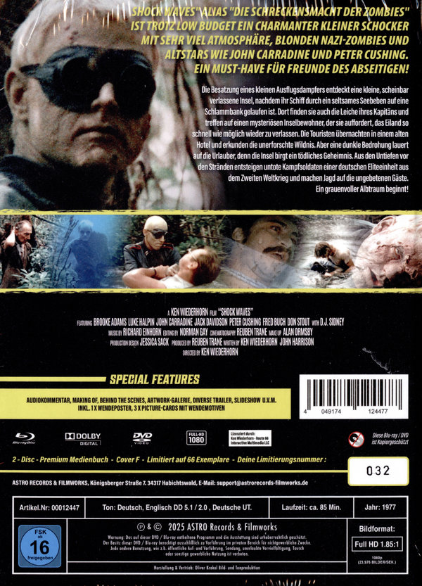 Schreckensmacht der Zombies, Die - Uncut Mediabook Edition  (DVD+blu-ray) (F)