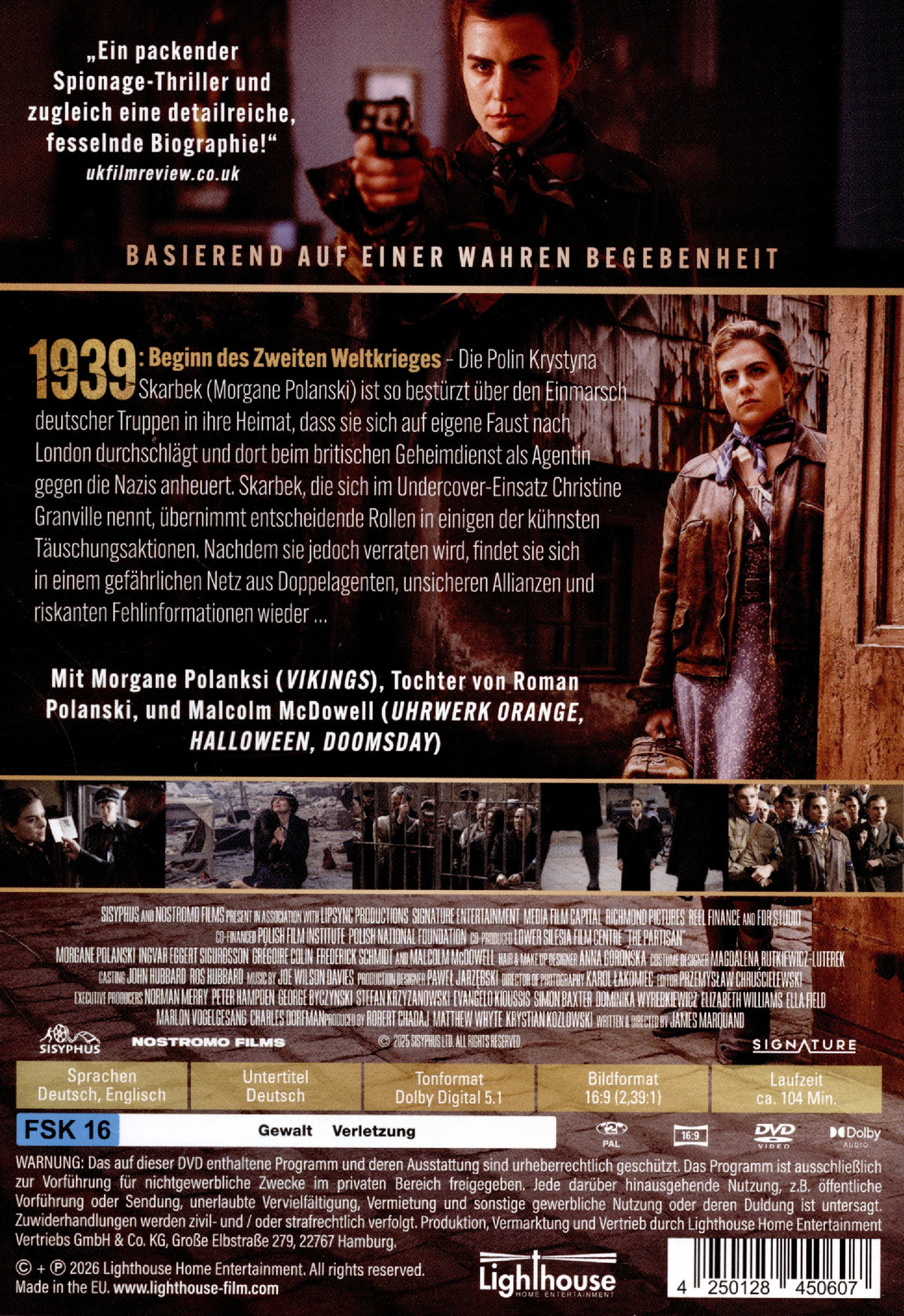 The Partisan - Hinter feindlichen Linien  (DVD)