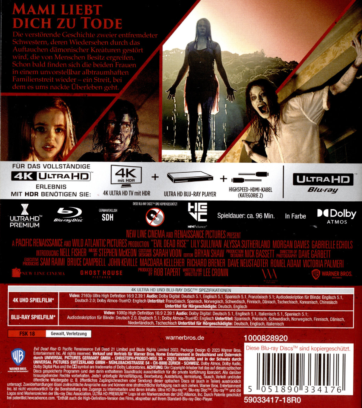 Evil Dead Rise - Uncut Edition (4K Ultra HD)