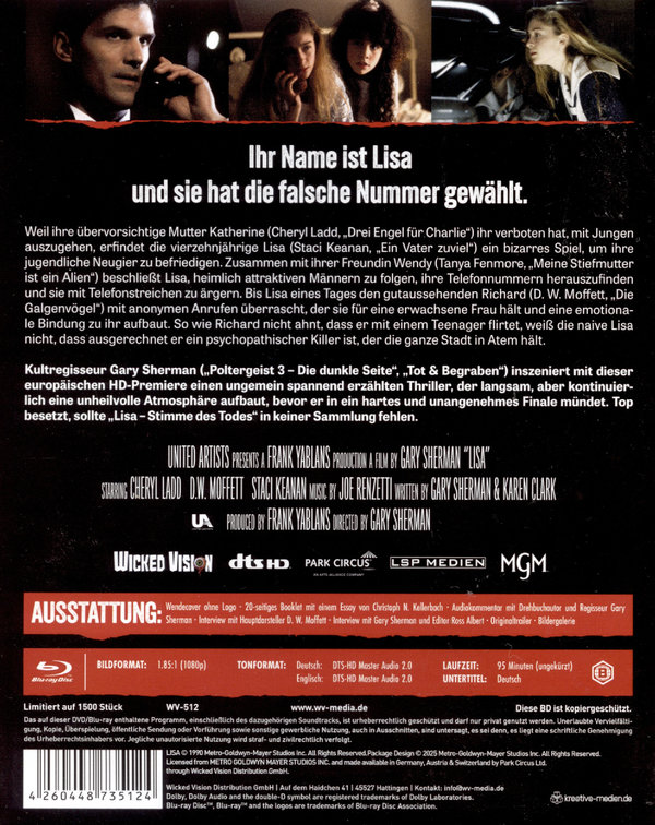 Lisa - Stimme des Todes - Uncut Thrill Kill Collection  (blu-ray)