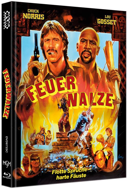 Feuerwalze - Uncut Remastered Mediabook Edition  (DVD+blu-ray) (C)