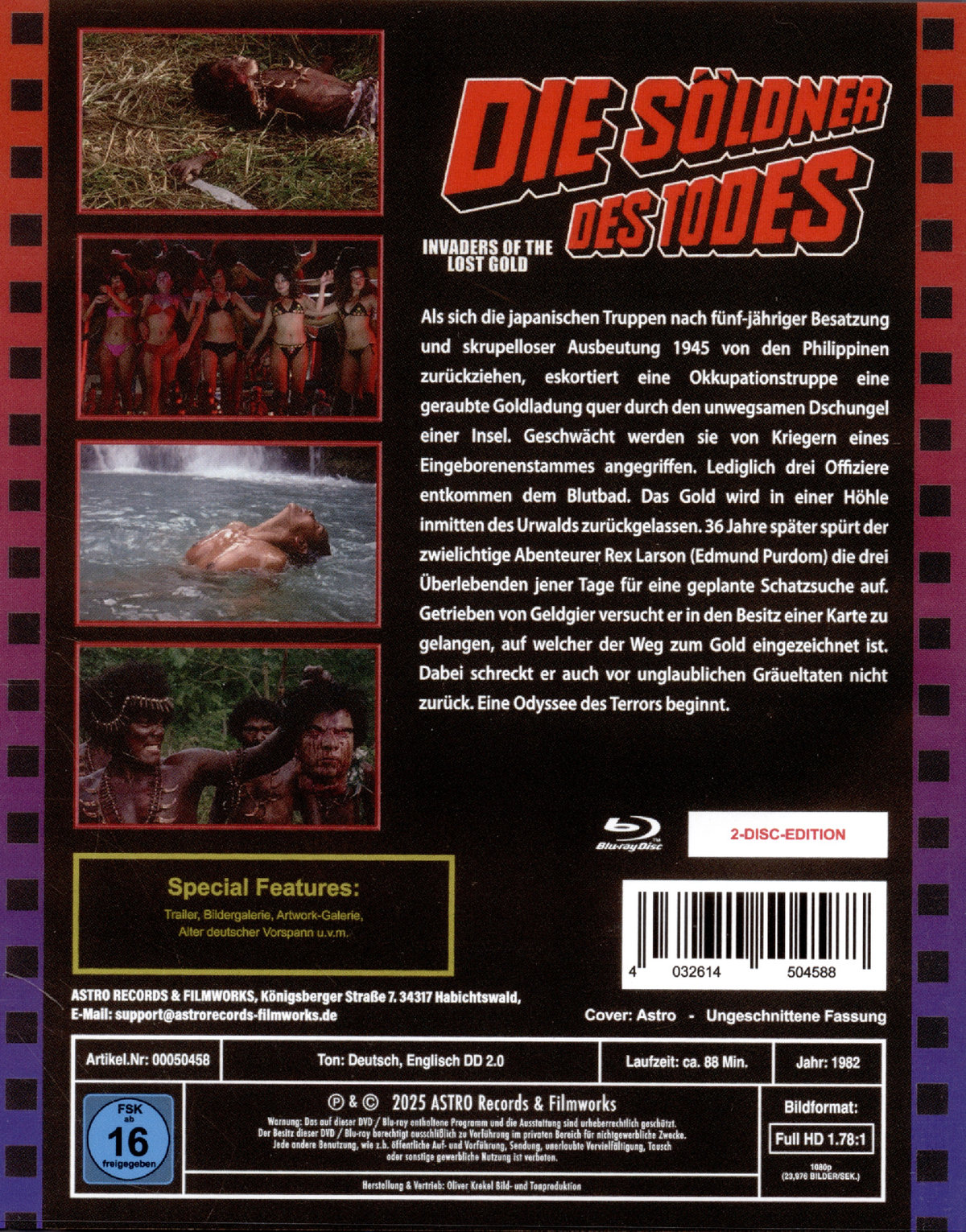 Die Söldner des Todes -  2-Disc Edition - Astro Design - Full-Sleeve Scanavo Box (Blu-ray+DVD)