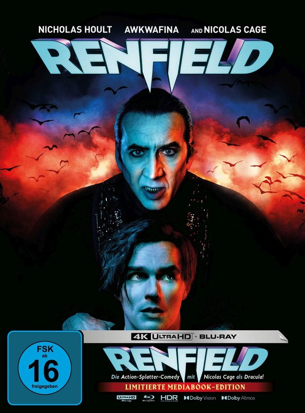 Renfield - Uncut Mediabook Edition (4K Ultra HD+blu-ray) (B)