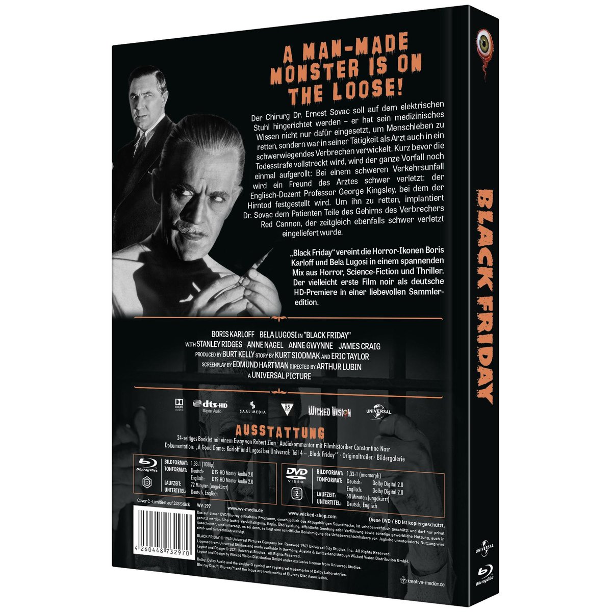 Black Friday - Uncut Mediabook Edition (DVD+blu-ray) (C)
