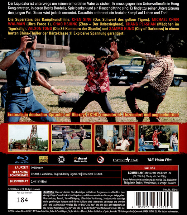 KUNG FU KILLER - COVER B  (Blu-ray Disc)
